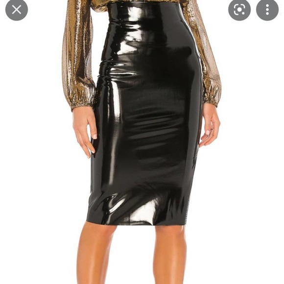 Commando Dresses & Skirts - Commando Skirt Faux Patent Leather Pencil Midi